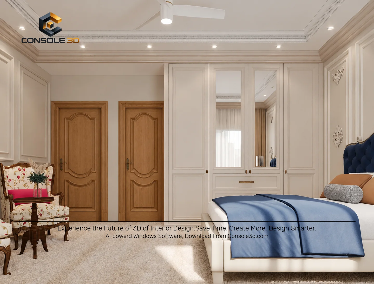 Bedroom Classical — view 2