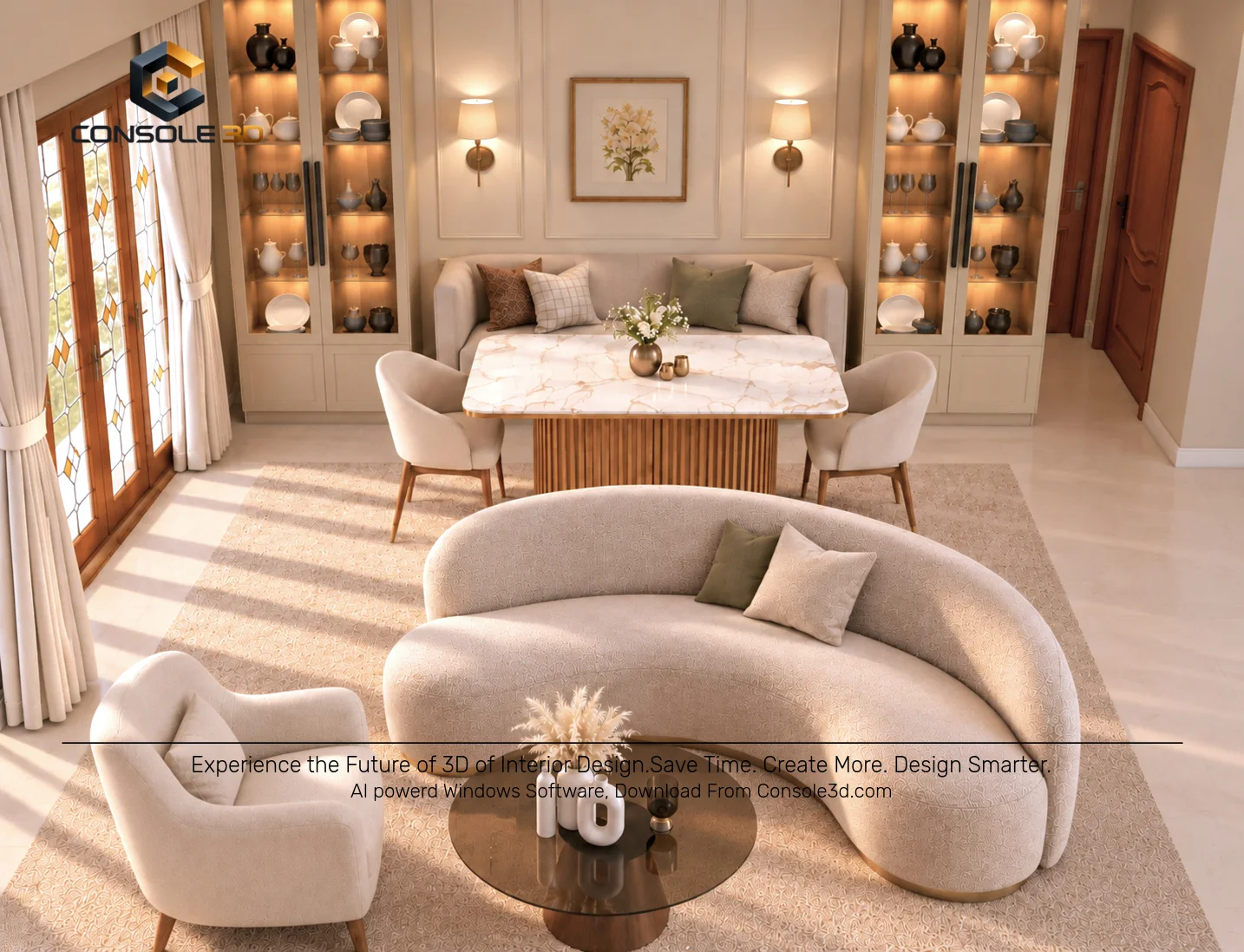 Living Room Traditional — view 2